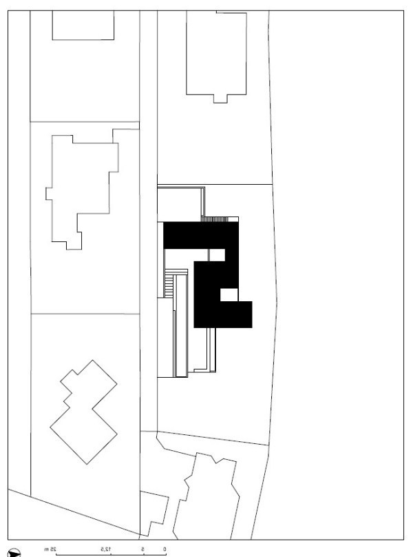 Modern House with Minimalist Design on a slope - Villa K Modern House with Minimalist Design on a slope - Villa K