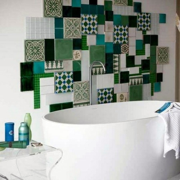 35 great ideas for patchwork wall decoration