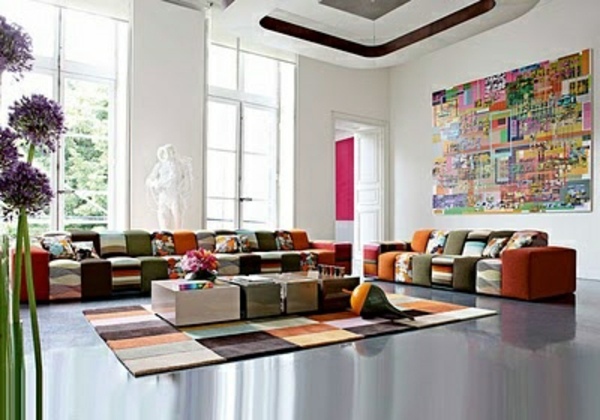 35 great ideas for patchwork wall decoration