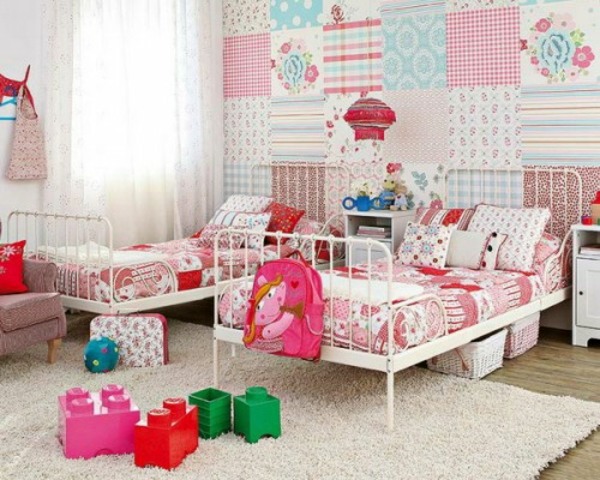 35 great ideas for patchwork wall decoration