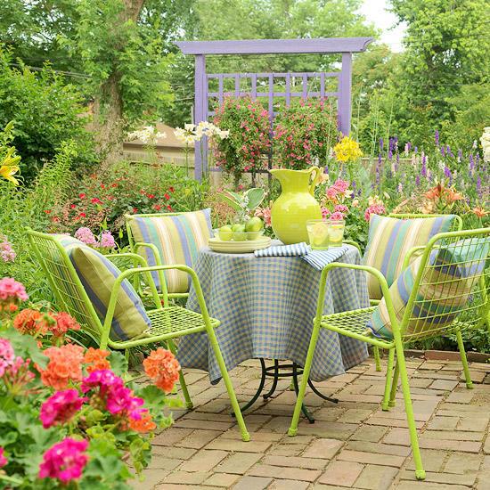 Patio Landscape Ideas - furnishing solutions for any yard or garden