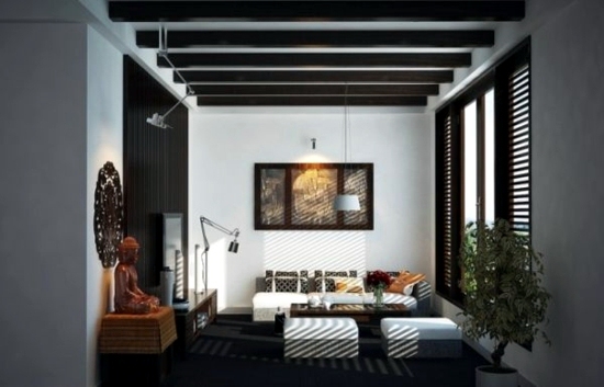 Cool Modern Interior Design with oriental charm of Vic Nguyen