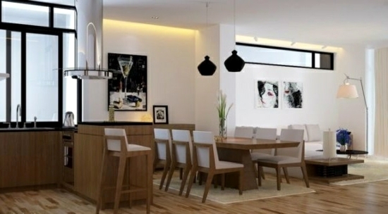 Cool Modern Interior Design with oriental charm of Vic Nguyen
