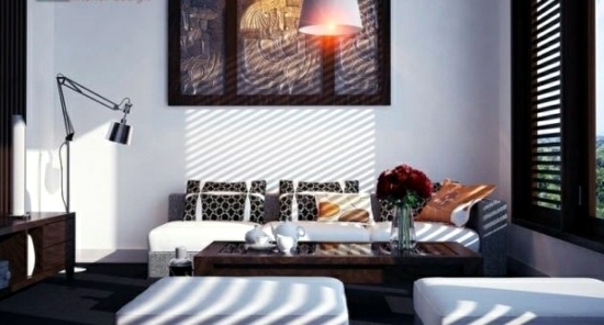 Cool Modern Interior Design with oriental charm of Vic Nguyen