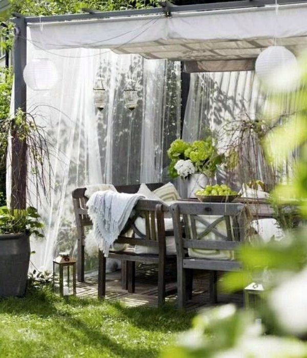 Pergola Shade - Sun Protection in the garden and in the backyard