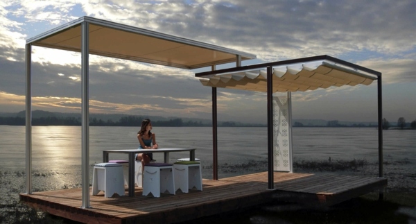 Pergola Shade - Sun Protection in the garden and in the backyard