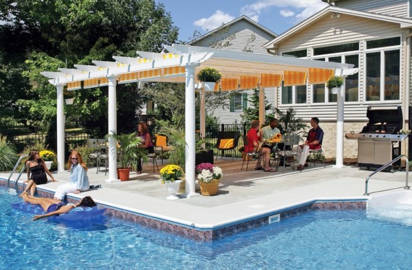 Pergola Shade - Sun Protection in the garden and in the backyard