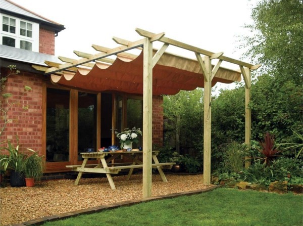 Pergola Shade - Sun Protection in the garden and in the backyard