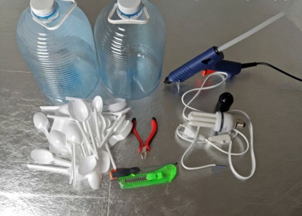 Designer lamp build yourself - fancy lights