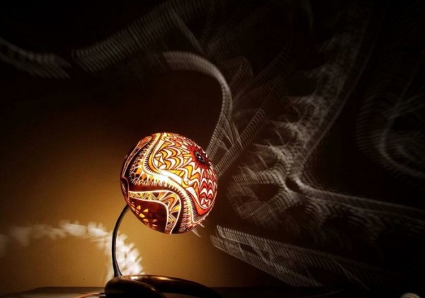 Designer lamp build yourself - fancy lights