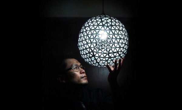 Designer lamp build yourself - fancy lights