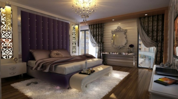 Schlafzimmer - Luxury purple bedroom Schlafzimmer - Luxury purple bedroom