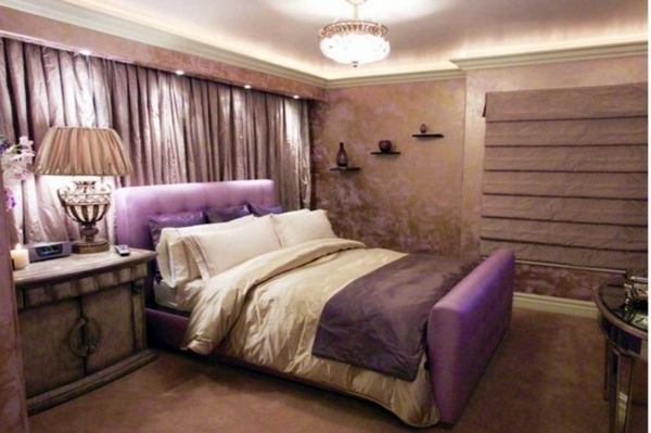 Luxury purple bedroom Luxury purple bedroom