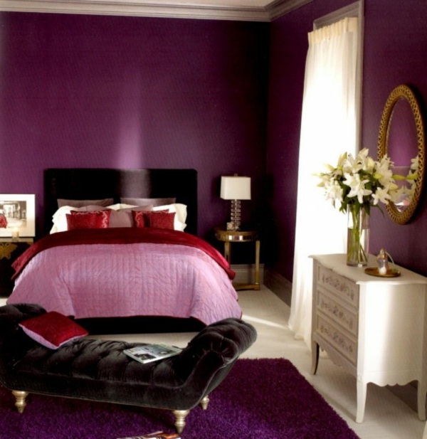 Luxury Purple Bedroom Interior Design Ideas Avso Org