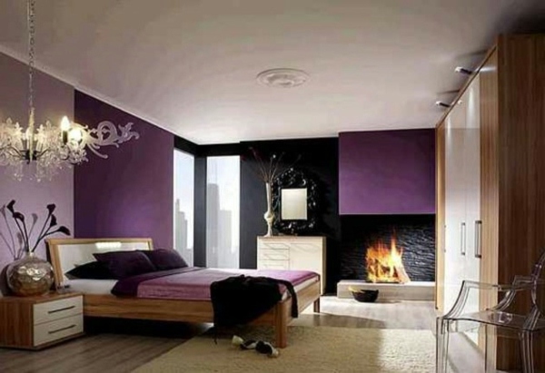 Luxury purple bedroom Luxury purple bedroom