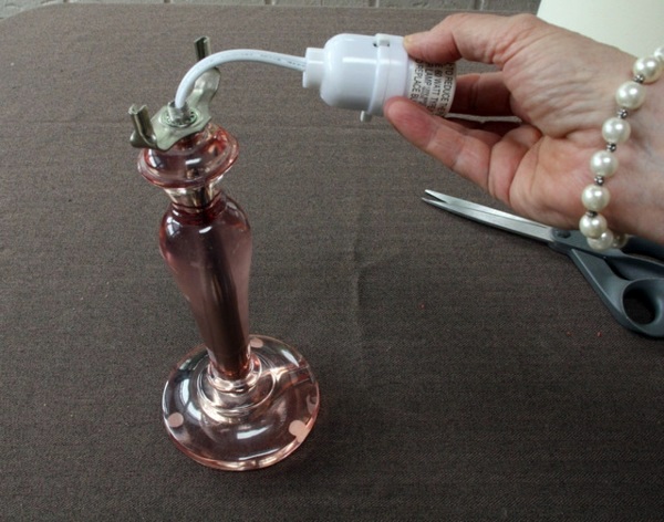 Beautiful table lamp yourself make - Brighten your night outdoors!