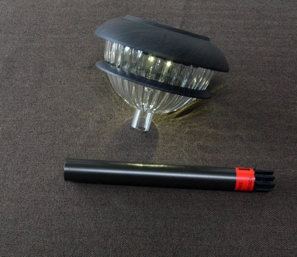 Beautiful table lamp yourself make - Brighten your night outdoors!