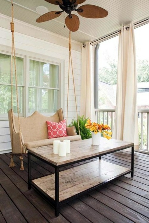 The porch in the summer make - 11 ways you can create the best of it