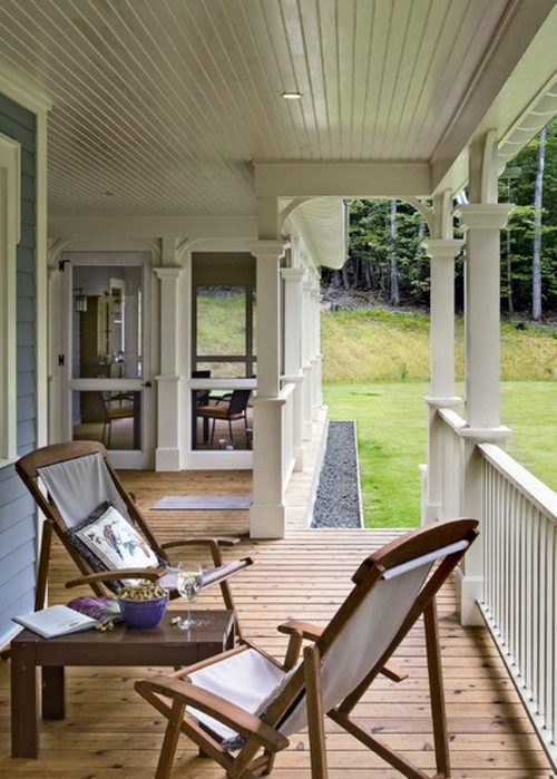 The porch in the summer make - 11 ways you can create the best of it