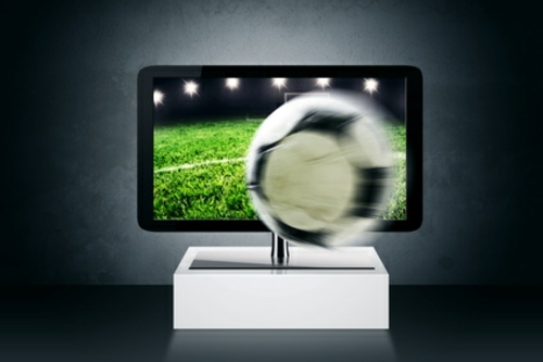 So the TV is a real eye catcher!