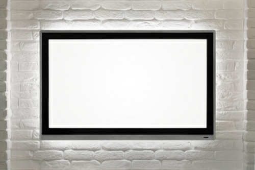 So the TV is a real eye catcher!