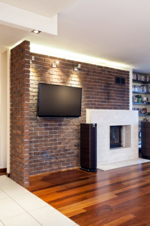 So the TV is a real eye catcher!