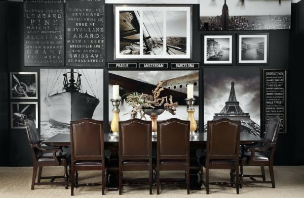 Black and white images Interior - a great idea for your exquisite decoration