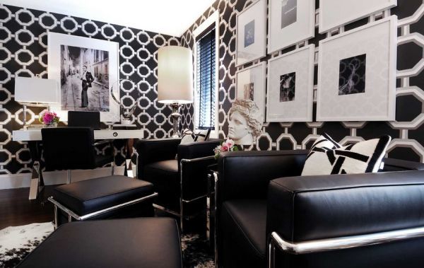 Black and white images Interior - a great idea for your exquisite decoration