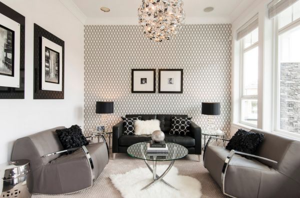 Black and white images Interior - a great idea for your exquisite decoration