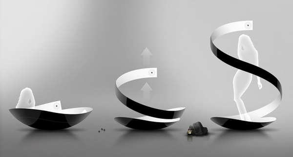 Designer bath - unique concept of DiciannoveDieciDesign