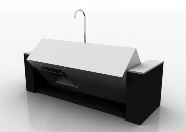 Designer bath - unique concept of DiciannoveDieciDesign