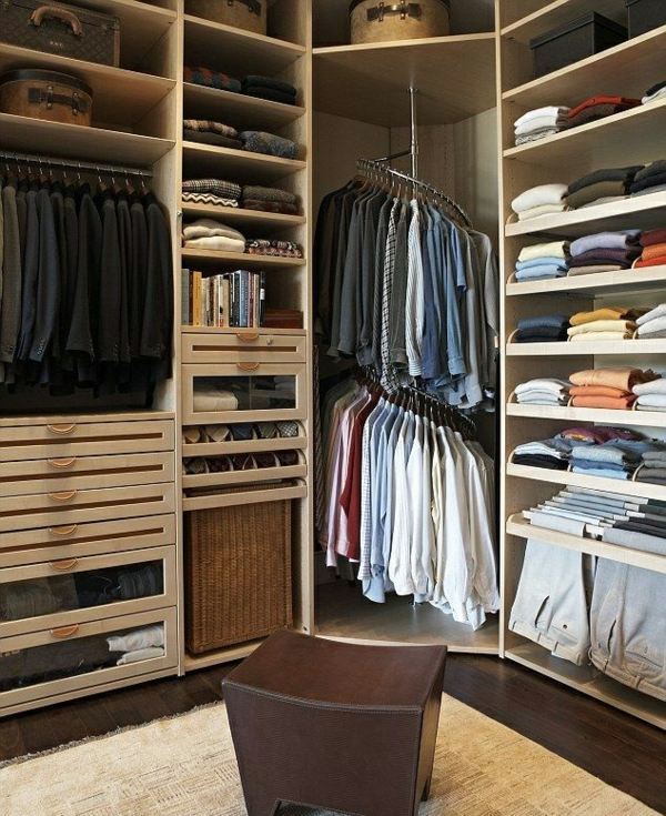 Stylish Wardrobe Ideas for Men, created the convenience | Interior ...