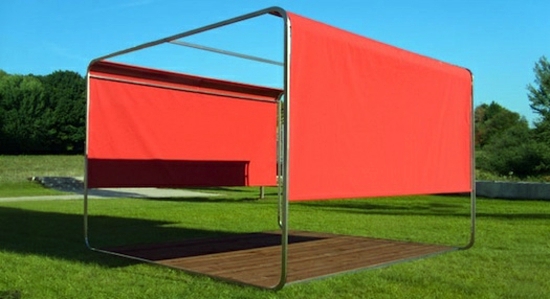Designer sun protection from April allterior Furniture