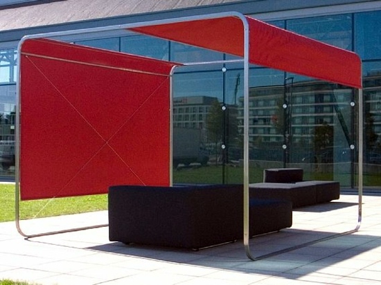 Designer sun protection from April allterior Furniture