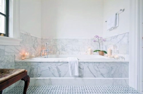 20 beautiful and cool tiled backsplash ideas for the bathroom