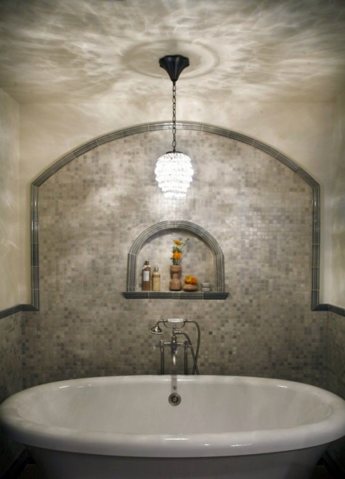 20 beautiful and cool tiled backsplash ideas for the bathroom