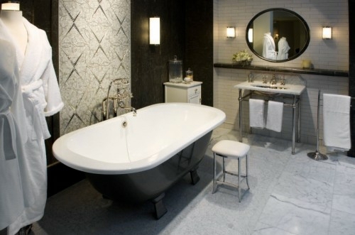 20 beautiful and cool tiled backsplash ideas for the bathroom