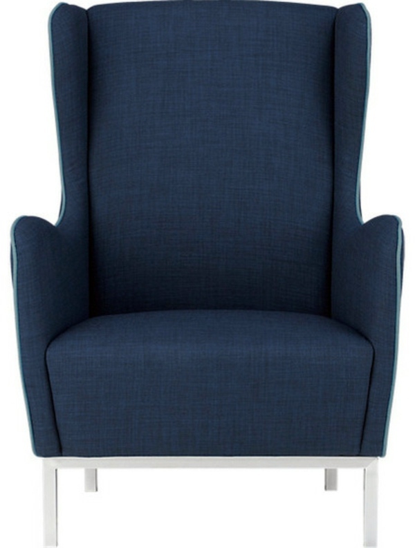 Designer items in cobalt blue - a popular accent in the interior