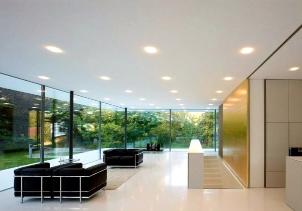 Modern detached house of the architect Werner Sobek Modern detached house of the architect Werner Sobek