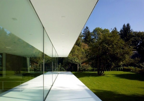 Modern detached house of the architect Werner Sobek Modern detached house of the architect Werner Sobek