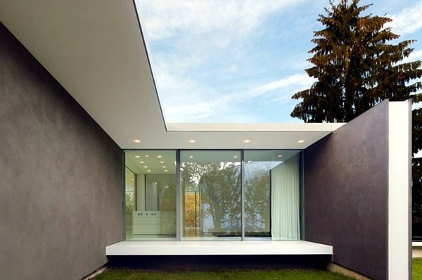 Modern detached house of the architect Werner Sobek Modern detached house of the architect Werner Sobek