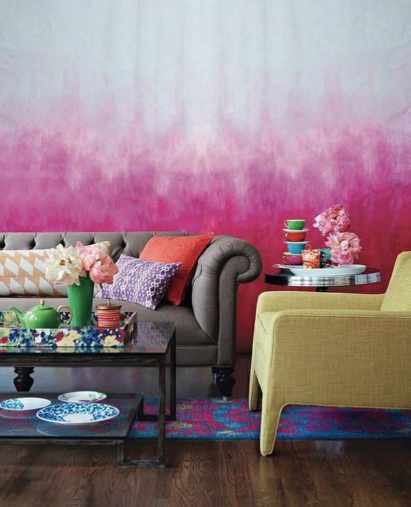 30 cool ideas for living color combination - Hot trend colors 2014