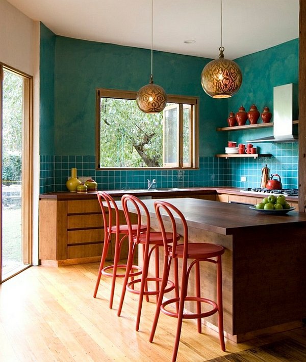 30 cool ideas for living color combination - Hot trend colors 2014