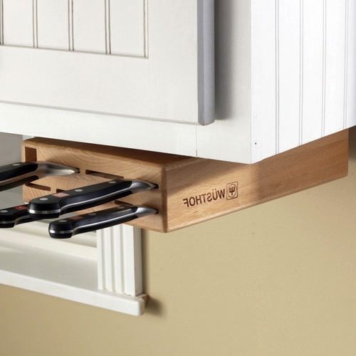 Knife Block for Kitchen Knives - Arrange your knife set with style on!