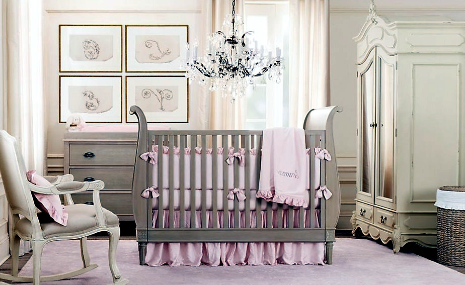 Decoration for children in vintage style for style and elegance