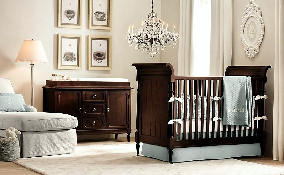 Decoration for children in vintage style for style and elegance