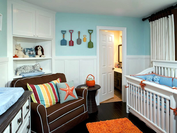 Decoration for children in vintage style for style and elegance