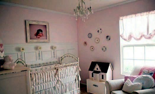 Decoration for children in vintage style for style and elegance