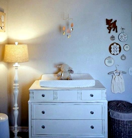 Decoration for children in vintage style for style and elegance