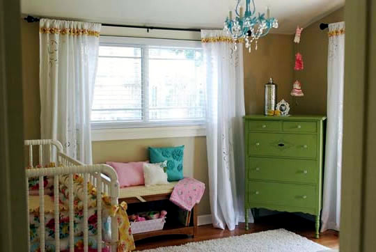 Decoration for children in vintage style for style and elegance